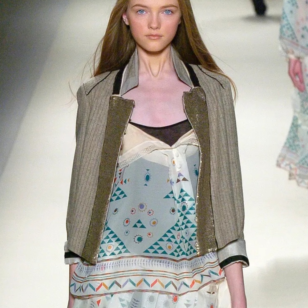 Chloe F/W 2005 archival tan jacket